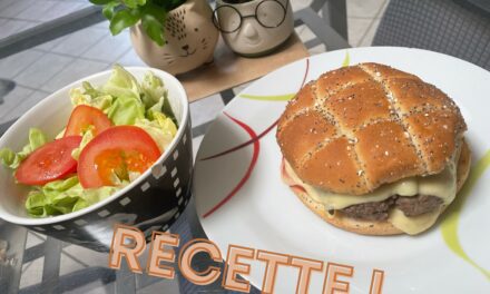 Recette d’un burger maison healthy original et facile à préparer ! 