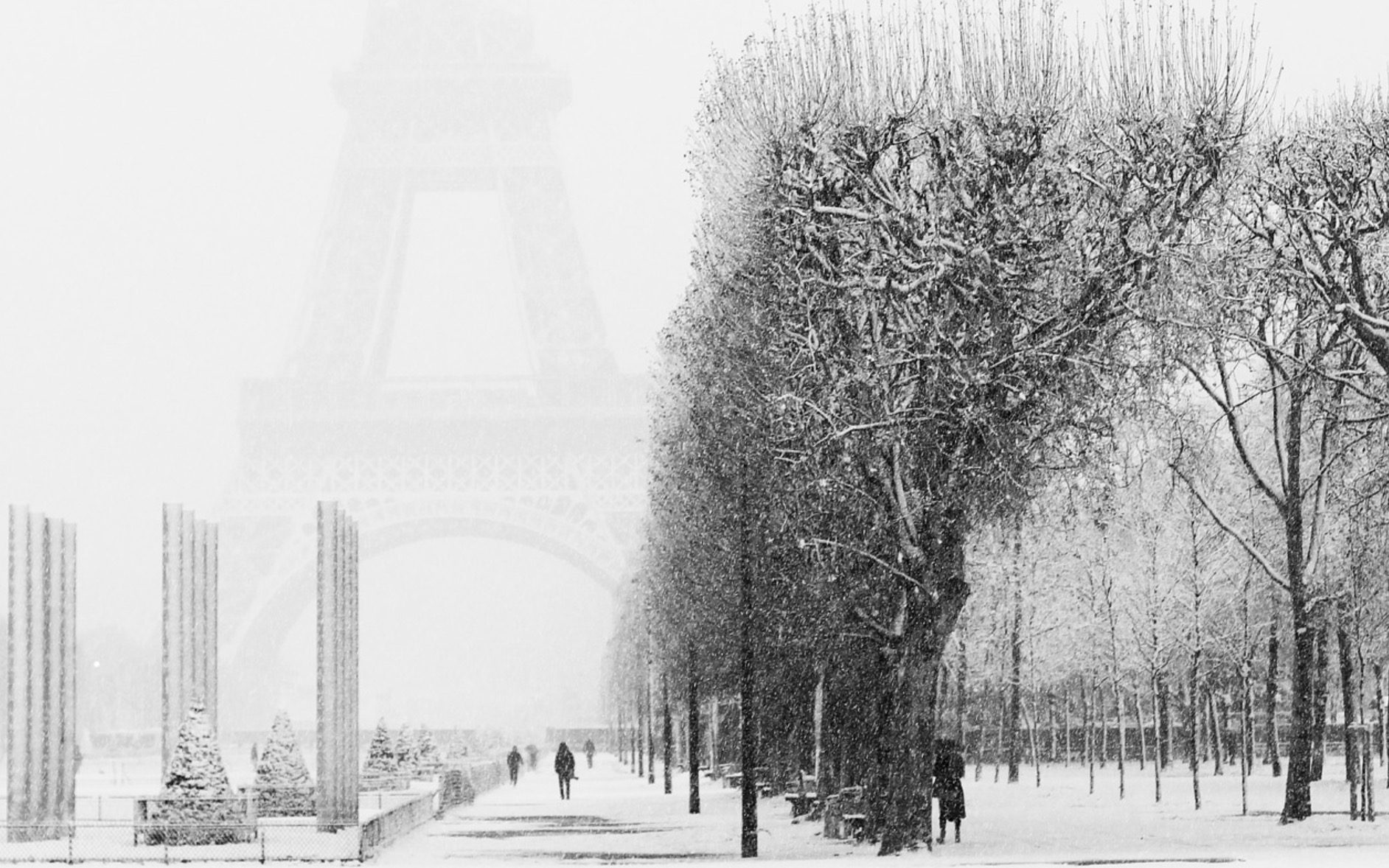 De la neige à Paris