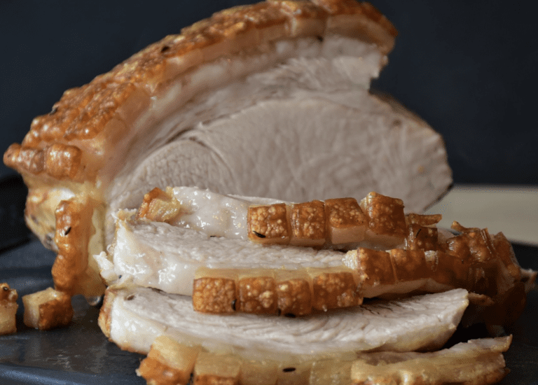La cuisson du rôti de porc