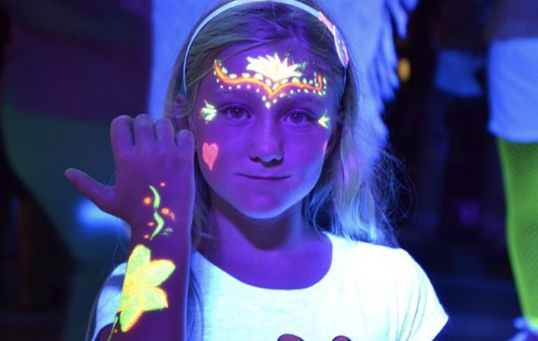 Déguisement fluo