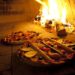 Four à pizza au feu de bois