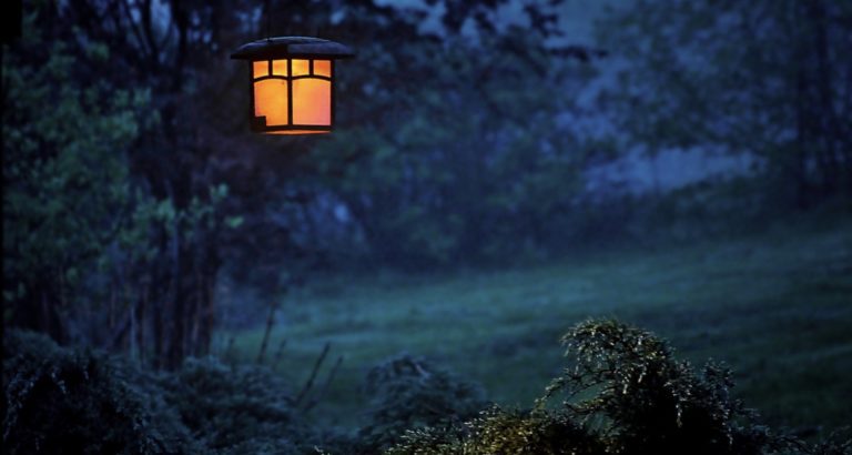 Lampe jardin