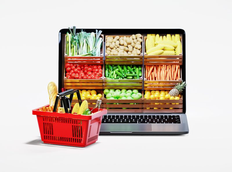 La vente de fruits et légumes en ligne