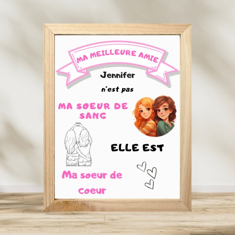 Affiches personnalisées