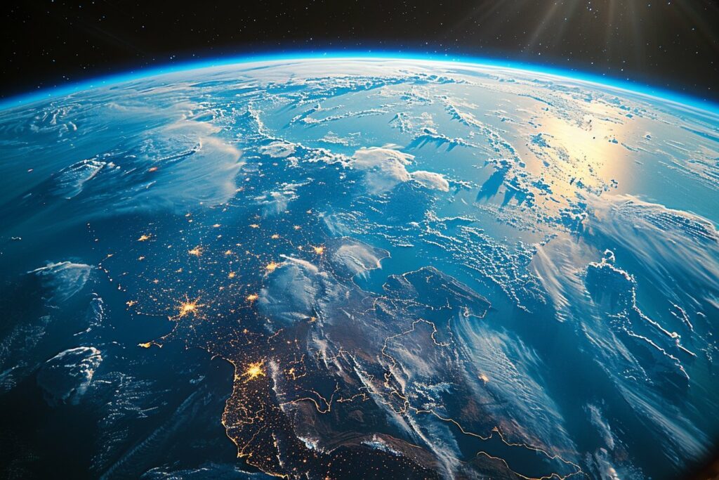 Vue satellite en direct : découvrez la Terre en temps réel