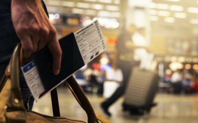 Dans les aéroports, les boutiques sans taxes avec le duty free 