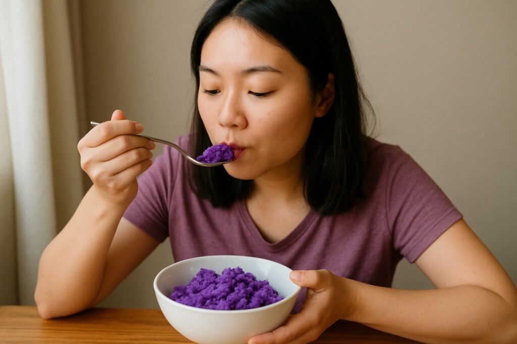 Est-ce que la consommation de poudre d’ube est bonne pour la santé ?
