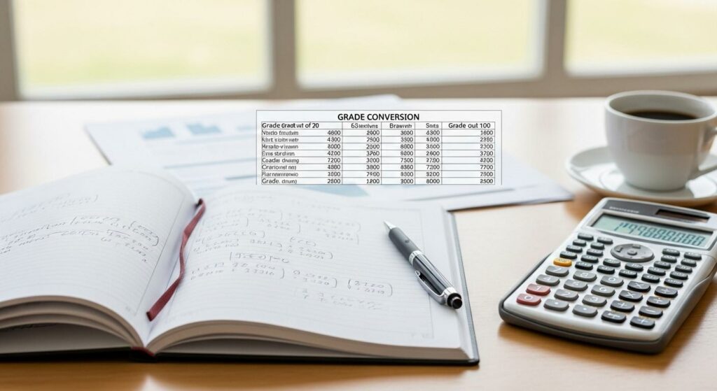 Comment mettre une note sur 100 sur 20 : la méthode simple et efficace ?