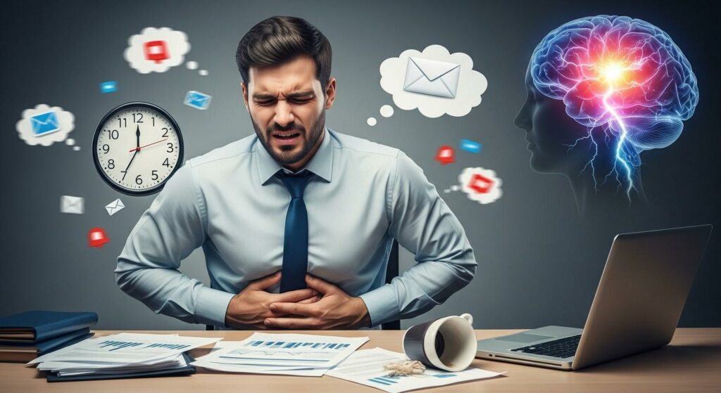 Diverticule cause émotionnelle : le lien fun entre stress et douleurs abdominales