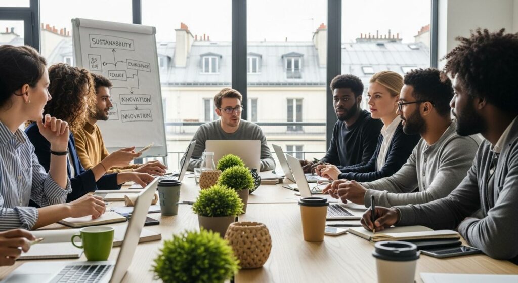 Agir et entreprendre : la création d&rsquo;entreprise durable à Paris