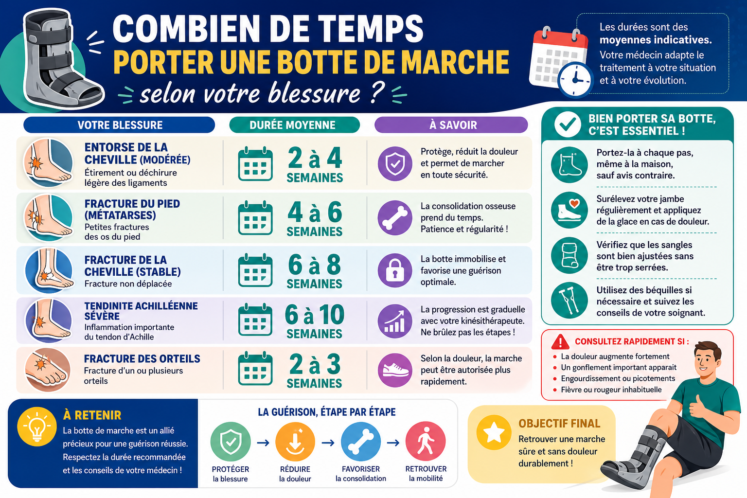 infographie-combien-de-temps-porter-une-botte-de-marche-selon-1778074928980 Combien de temps porter une botte de marche selon votre blessure ?